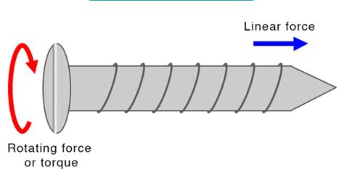 How Does a Screw Work?