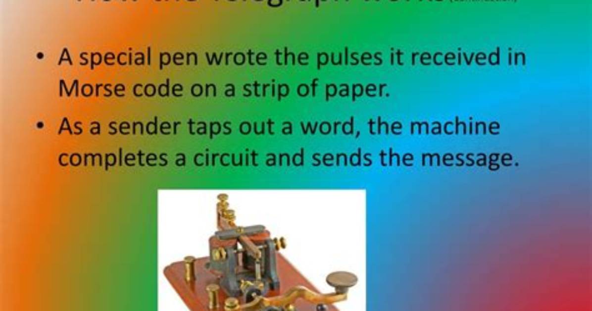 How Does a Telegraph Work?