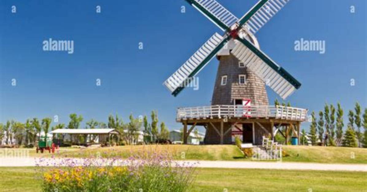 How Does a Windmill Grind Grain