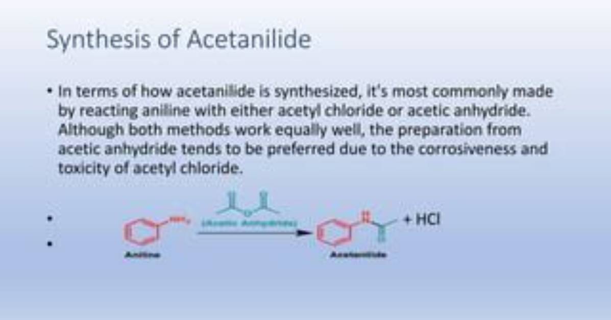 How Does Acetanilide Work?