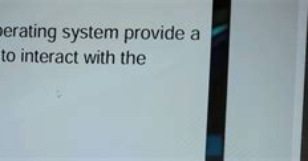 How Does an Operating System Interact with Applications?