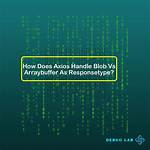 How Does Axios Handle Blob vs Arraybuffer as responseType?