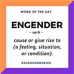 How Does Engender Mean?