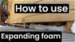 How Does Expanding Foam Work?