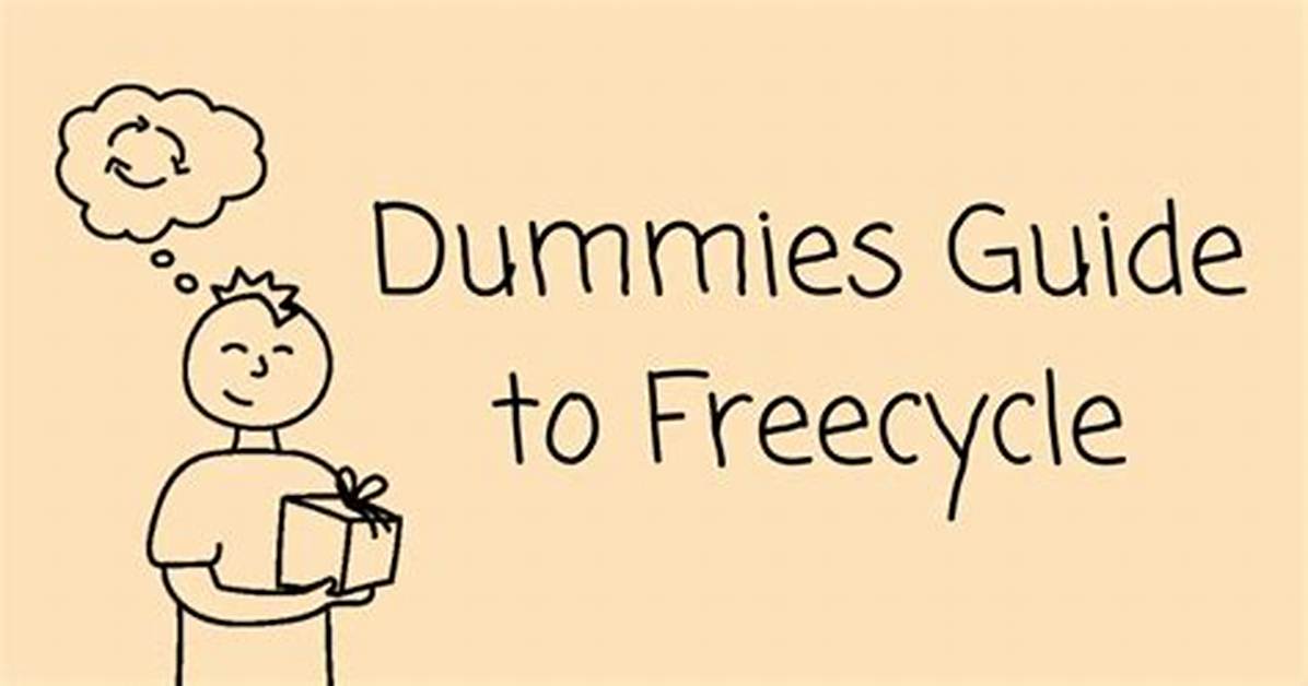 How Does Freecycle Work?