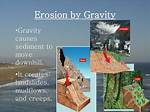 How Does Gravity Affect Erosion