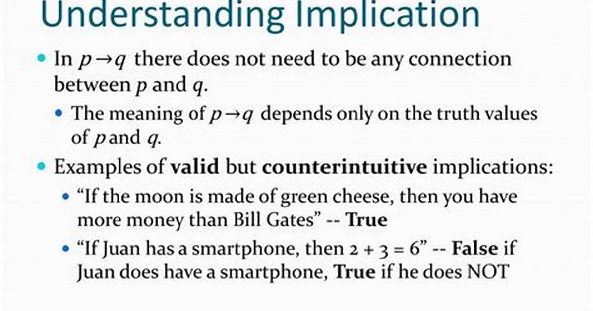 How Does Implication Work?