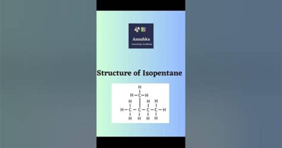 How Does Isopentane Work?