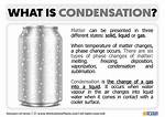 How Does It Condenses?