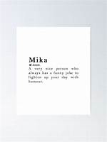 How Does Mika Mean?