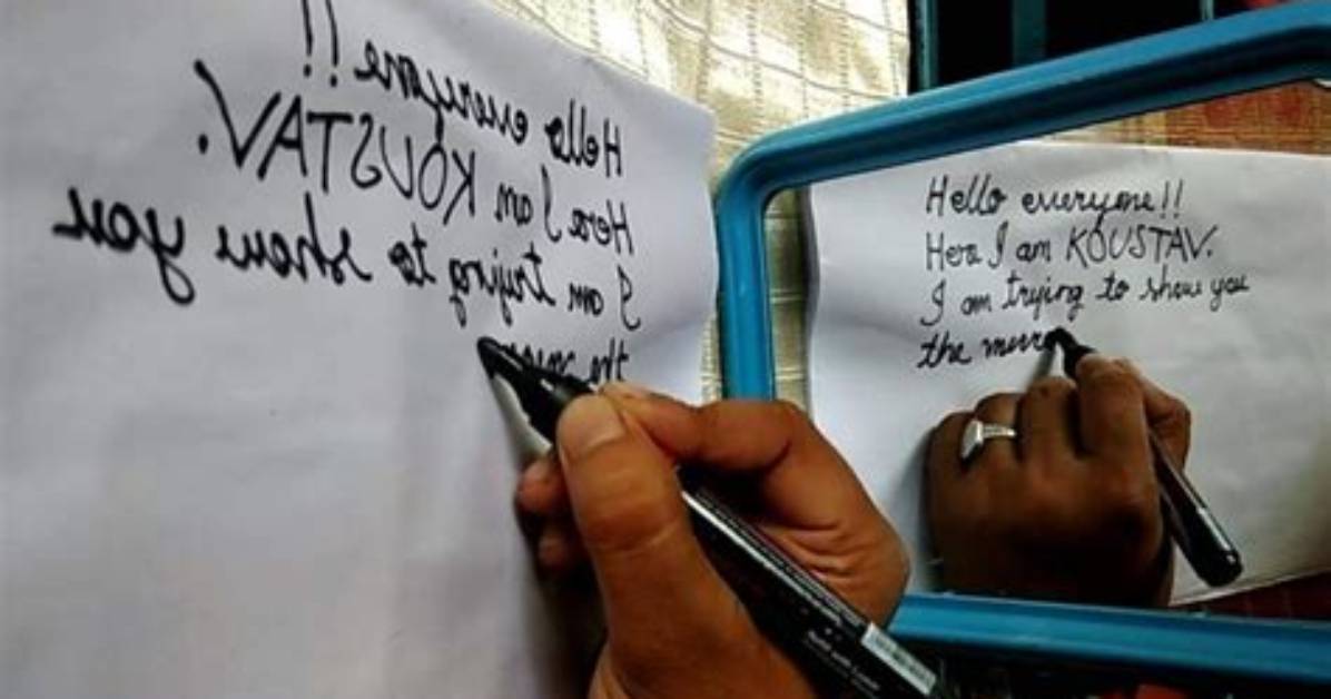 How Does Mirror Writing Work?