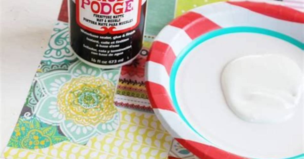 How Does Modge Podge Work?