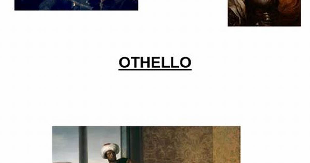 How Does Othello Speak