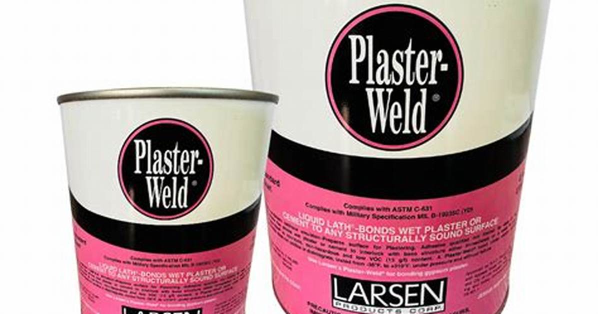 How Does Plaster Weld Work