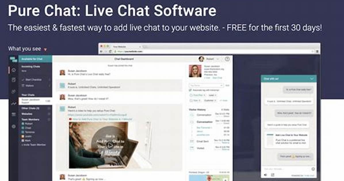 How Does Pure Chat Work