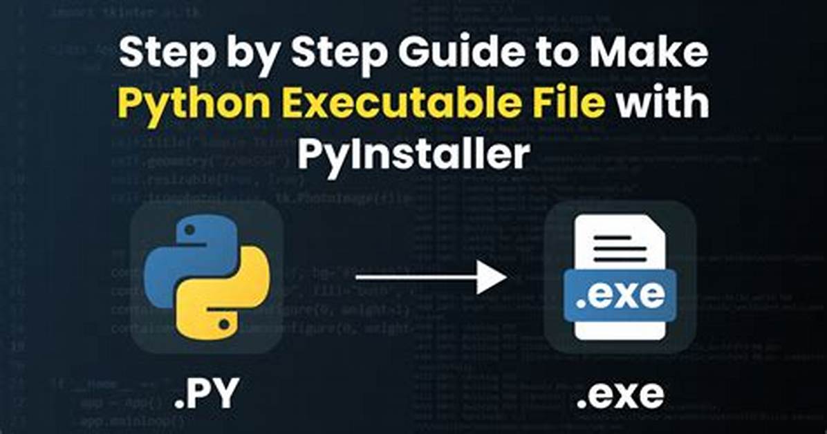 How Does Pyinstaller
