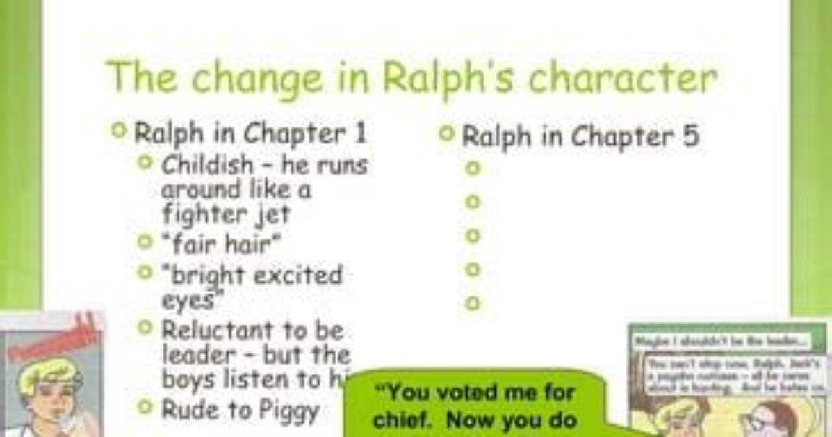 How Does Ralph Assert His Chieftainship?