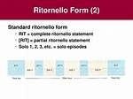 How Does Ritornello Work?
