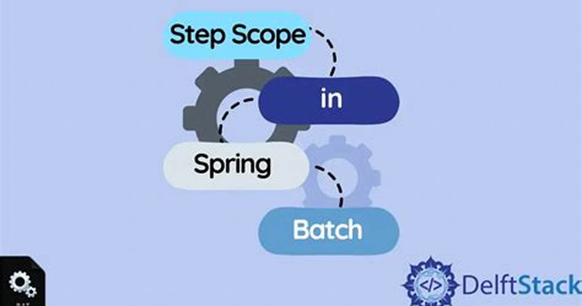 How Does Spring Batch Step Scope Work