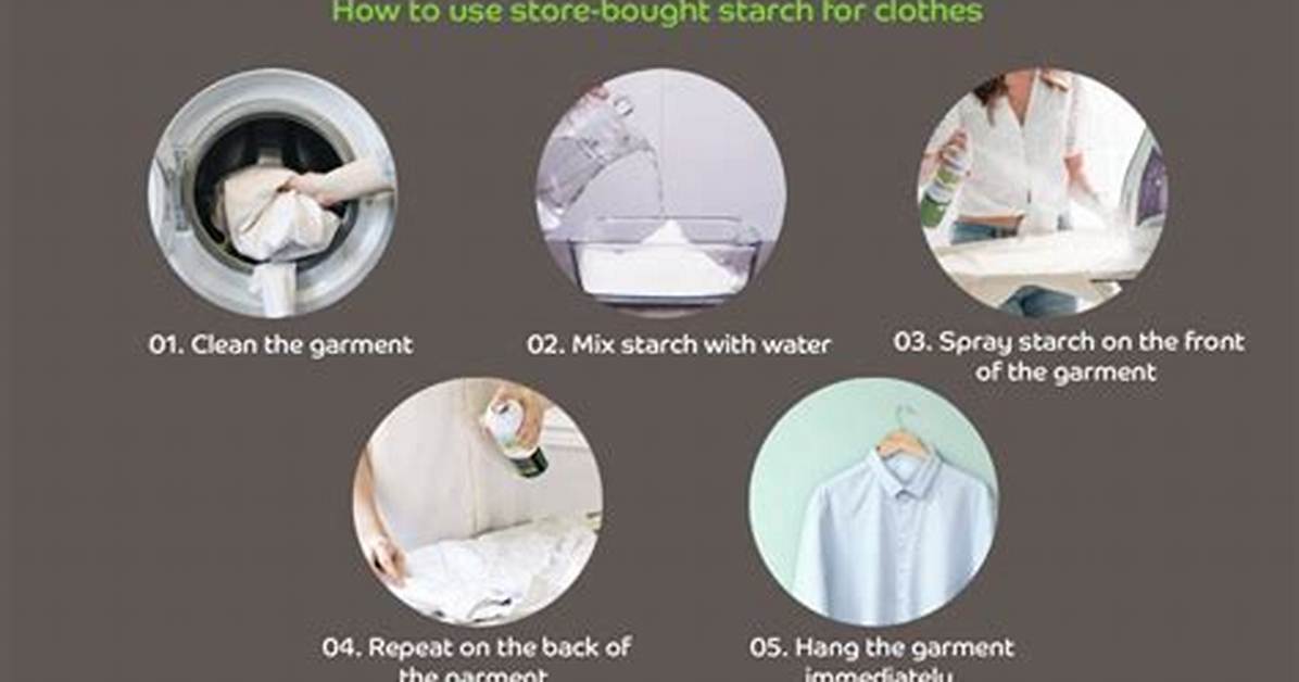 How Does Starching Clothes Work?
