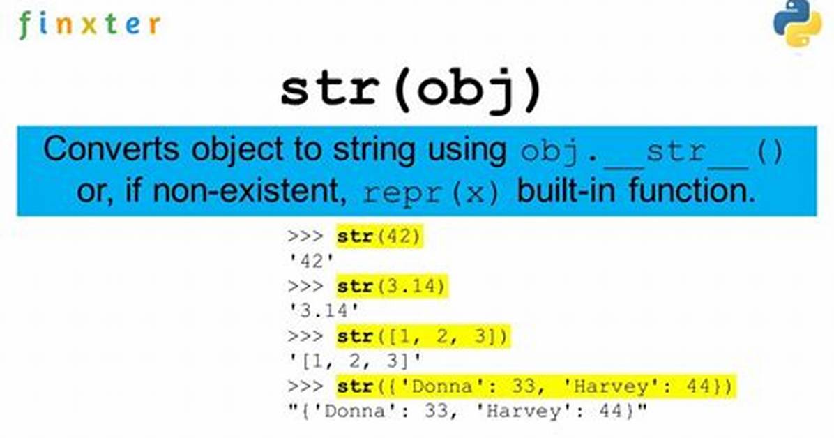 How Does Str(List) Work?