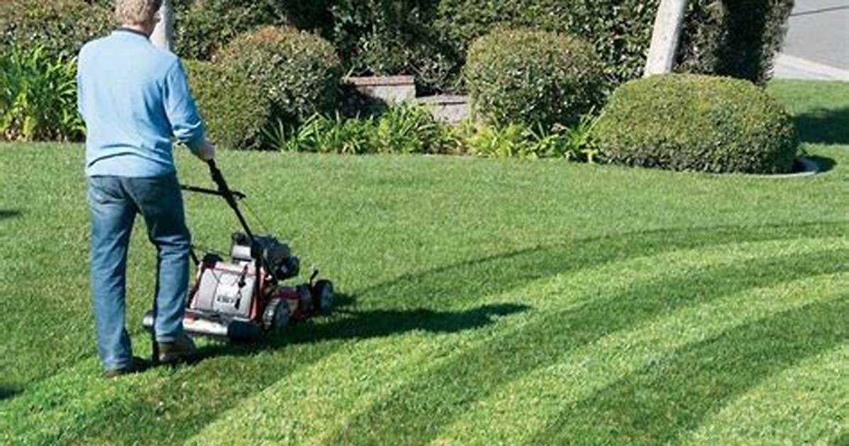 How Does Striping Grass Work?