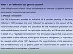 How Does Sui Generis Work?