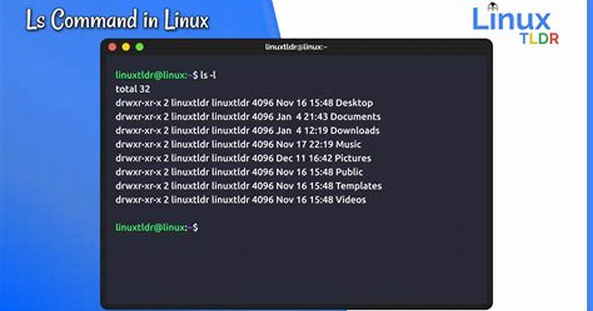 How Does the 'Ls' Command Work in Linux/Unix?