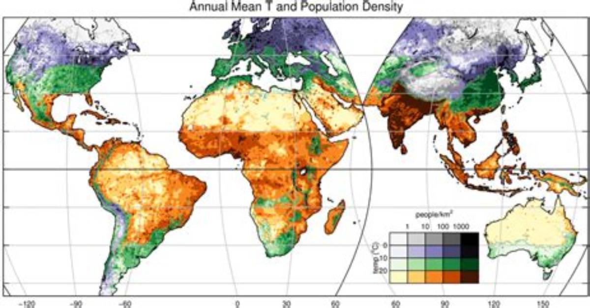 How Does Topography Affect Population Distribution?