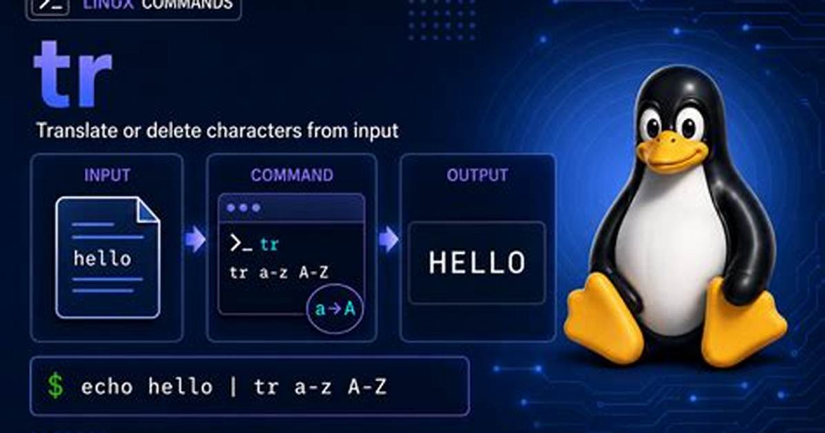 How Does Tr Work in Linux?