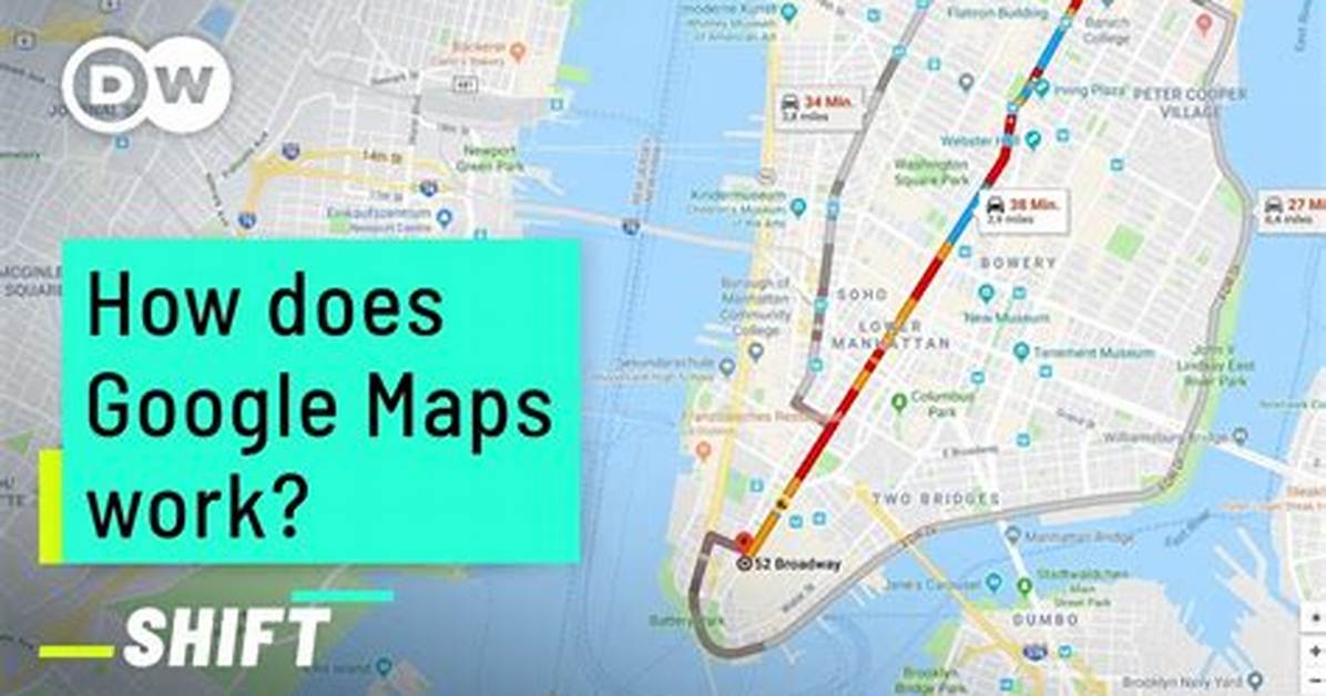 How Does Traffic Work in Google Maps?