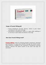 How Does Trental Work?