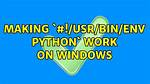 How Does /Usr/Bin/Env Work in a Linux Shebang Line?
