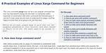 How Does Xargs Work in Linux?