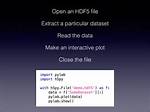 How Extract Data from Hdf5 in Python?
