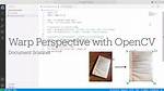 How getPerspectiveTransform and warpPerspective Work? [Python]
