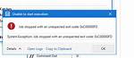 How Handle Application Error Exception Code: 0Xc00000Fd
