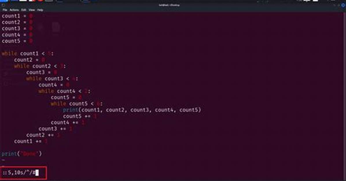 How Insert Multiple Lines in Linux?