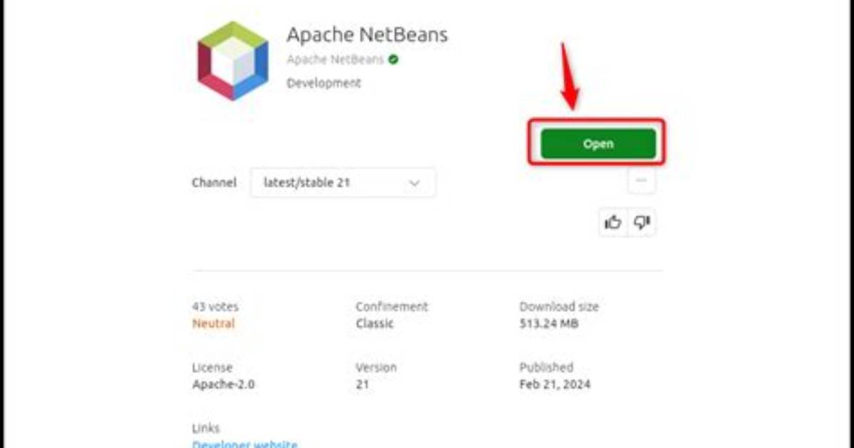 How Install Apache Netbeans Ubuntu?