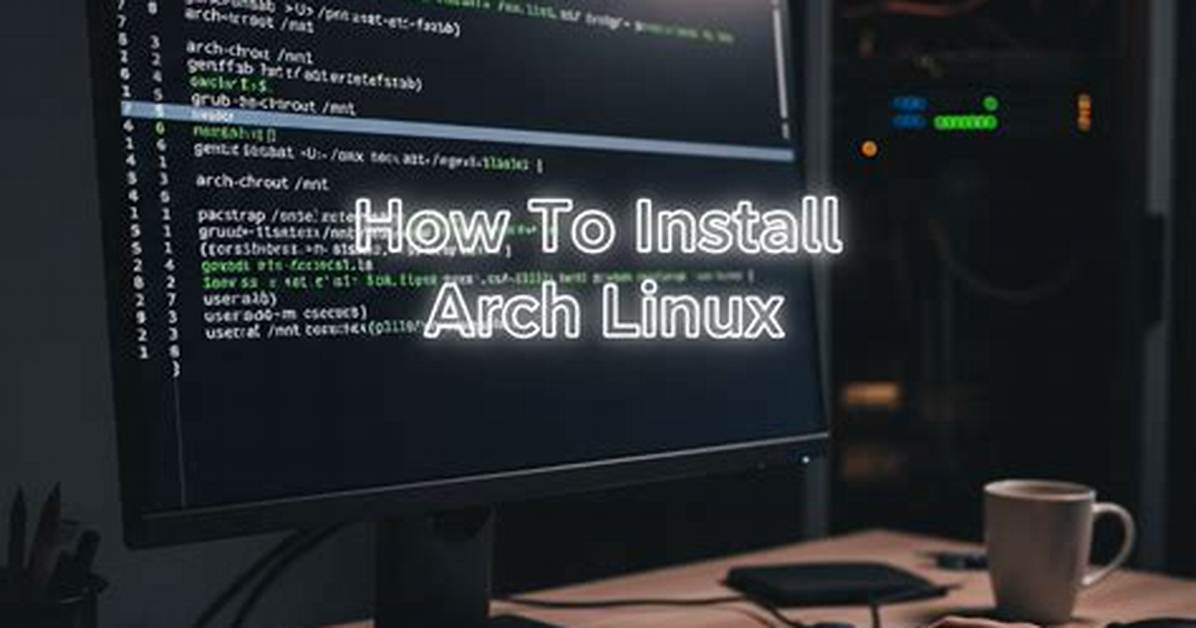 How Install Arch Linux from Scratch?