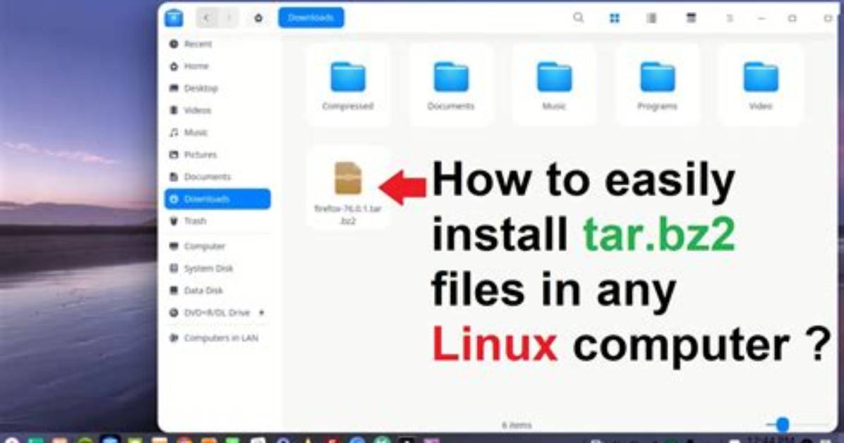 How Install Bz2 Package in Linux?