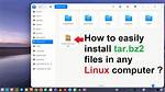 How Install Bz2 Package in Linux?