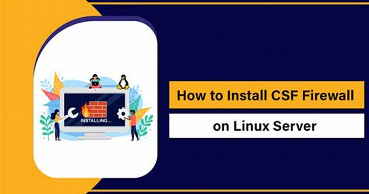 How Install Csf Linux