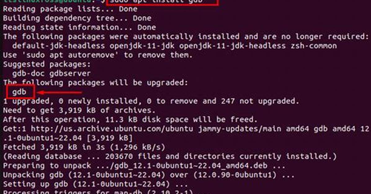 How Install Gdb Linux?