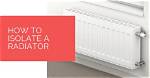 How Isolate a Radiator?