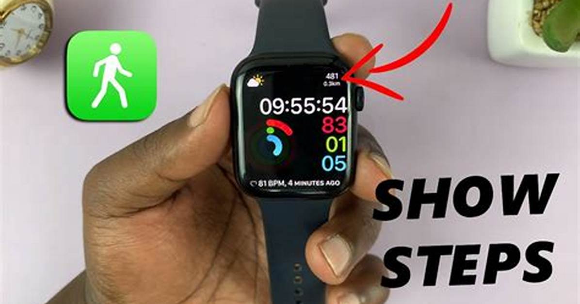 How Iwatch Count Steps?