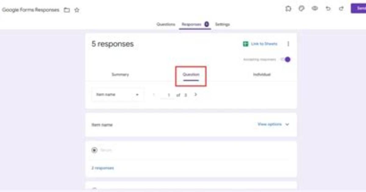 How Many Responses Google Forms?
