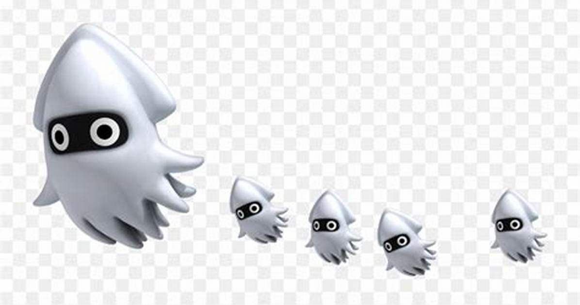 How Many Tentacles Does a Blooper Have in Mario