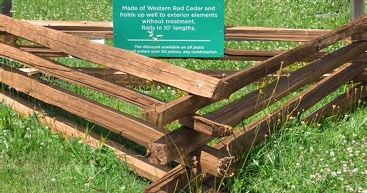 How Much Are Split Rails