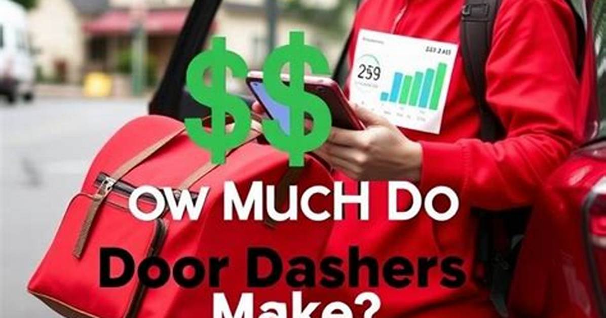 How Much Dashers Make?